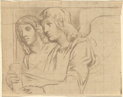 Zwei Engel für die Trinity Church, Boston von John La Farge