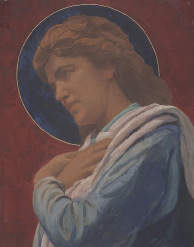 Ein Heiliger von John La Farge or Lafarge