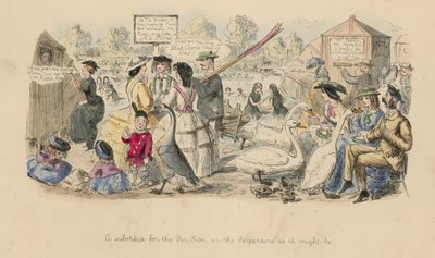 Ein Ersatz für die Küste; oder, die Serpentine, wie sie sein könnte von John Leech