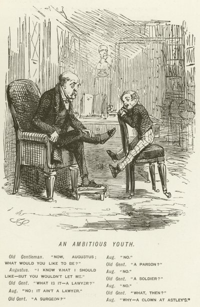 Ein ehrgeiziger Jugendlicher von John Leech