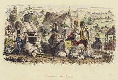 Landwirtschaft für Damen von John Leech