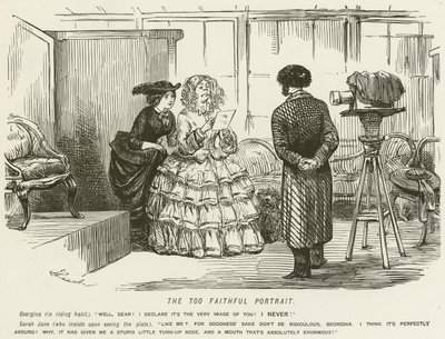 Das zu treue Porträt von John Leech