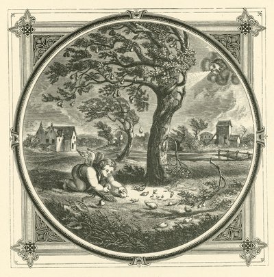 Die reife Birne fällt bereit in die Hand von John Leighton