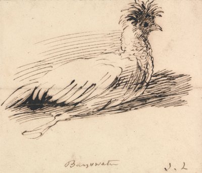Ein Huhn von John Linnell
