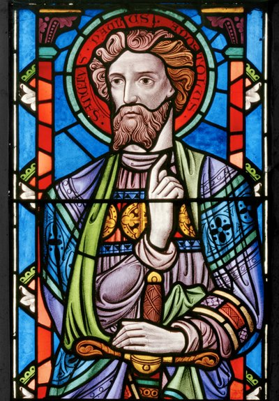 St. Paul (Detail aus Die Kreuzigung) von John Millner Allen