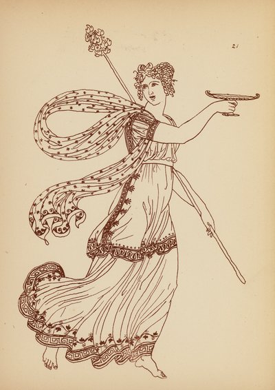 Antikes griechisches Frauenkostüm von John Moyr Smith
