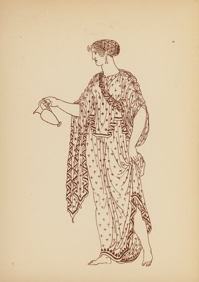 Antikes griechisches Frauenkostüm von John Moyr Smith