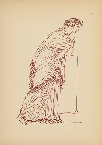Antikes griechisches Frauenkostüm von John Moyr Smith