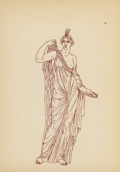 Antikes griechisches Frauenkostüm von John Moyr Smith