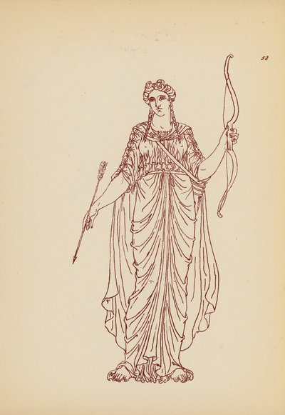 Antikes griechisches Frauenkostüm von John Moyr Smith