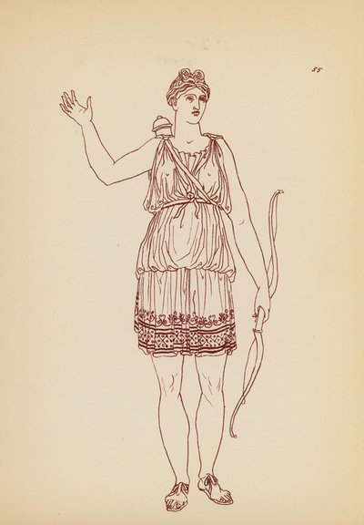 Antikes griechisches Frauenkostüm von John Moyr Smith