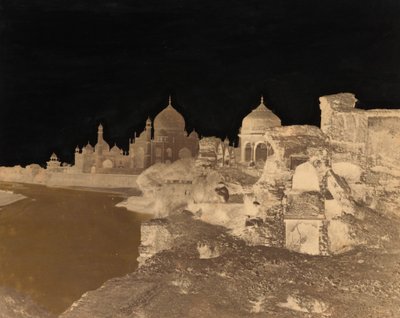 Taj Mahal von Osten von John Murray