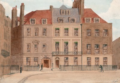 Red Lion Square, Holborn, London. Nr. 22, 23 und 24 von John Phillipp Emslie