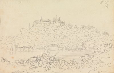 Kloster von Monte Olivetto bei Florenz von John Robert Cozens