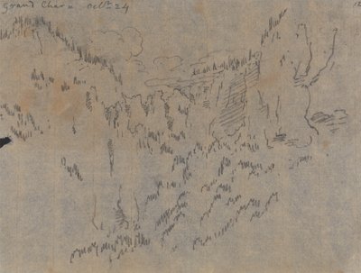 Grande Chartreuse, 24. Oktober von John Robert Cozens