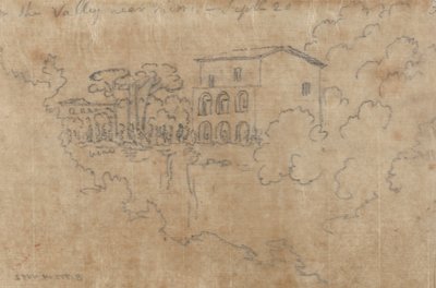 Im Tal bei Vietri, 20. September von John Robert Cozens