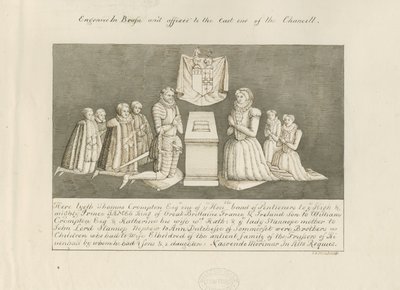 Stone Kirche - Messing von Thomas Crompton von John Robert Fernyhough