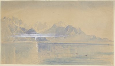 Früher Morgen in Montreux von John Ruskin