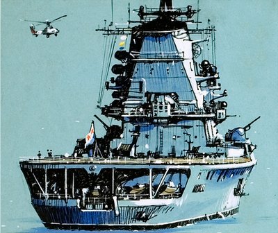 Russischer Träger Moskva von John S. Smith