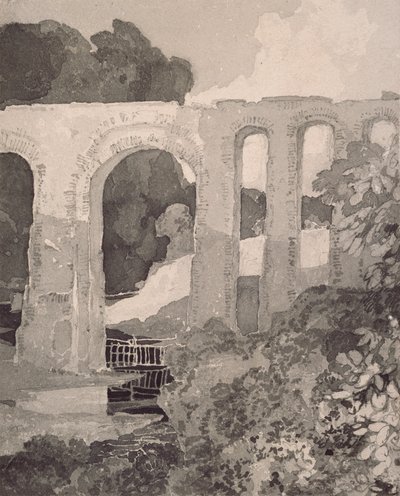 Telfords Aquädukt von John Sell Cotman, Thomas Telford