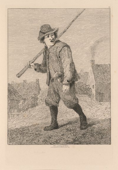 Liber Studiorum: Tafel 46, Skizze nach Teniers von John Sell Cotman