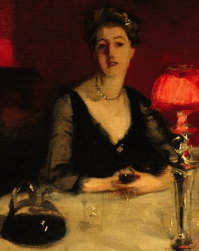Le Verre de porto (Detail) von John Singer Sargent