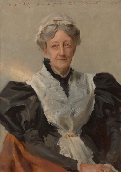Mary Eliza Mead (geb. Mary Eliza Scribner, 1822–1896) von John Singer Sargent