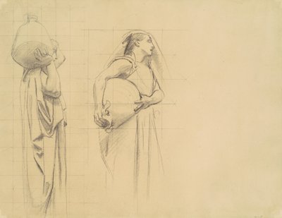 Studie für Die Danaiden, 1922-1925 von John Singer Sargent