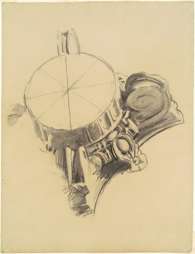 Studie für "Der Fall von Gog und Magog" von John Singer Sargent