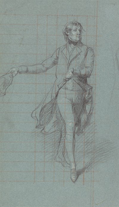 Studie für Captain William George Fairfax für das Gemälde "Der Sieg von Lord Duncan" von John Singleton Copley