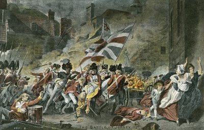 Die Schlacht von Jersey, 1781 von John Singleton Copley