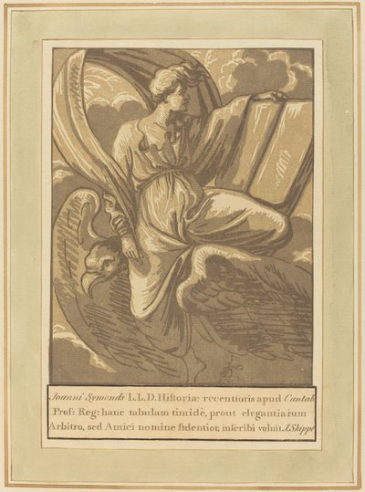 Der heilige Johannes der Evangelist von John Skippe after Parmigianino