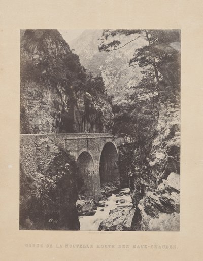 Schlucht der neuen Straße der Eaux-Chaudes von John Stewart