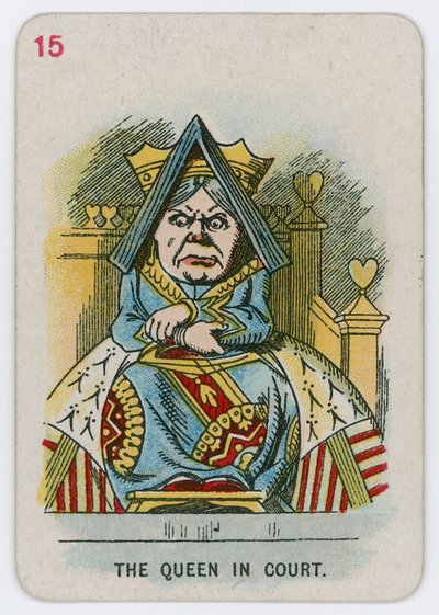 Die Königin im Gericht von John Tenniel