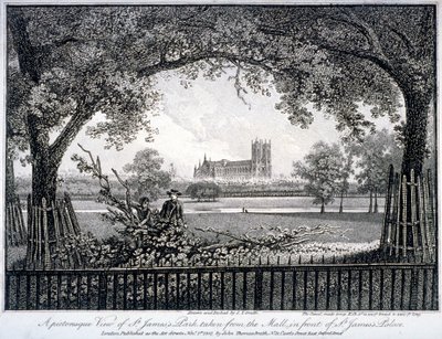 St James Park, von der Mall vor dem St James