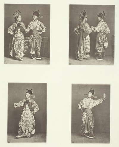 Schauspieler, antikes Hochzeitskostüm, antike Kostüme, ca. 1868 von John Thomson