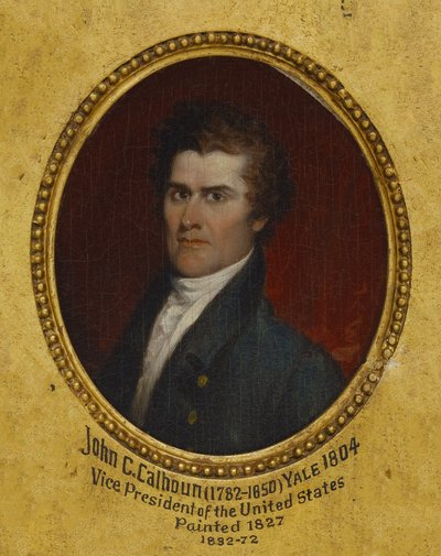 John Caldwell Calhoun (1782–1850), B. A. 1804, LL.D. 1822 von John Trumbull