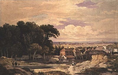 Frognal, Hampstead, ca. 1825 von John Varley