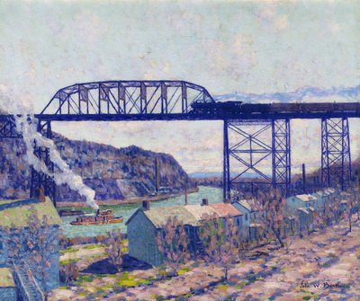 Am Rondout von John William Bentley