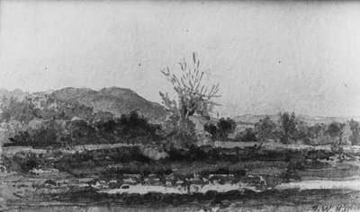 Drei Ansichten, Nr. 3: Mount Carmel, nahe New Haven, Connecticut von John William Hill