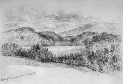 Hillbeck-Damm bei Brampton von John Wilson Carmichael