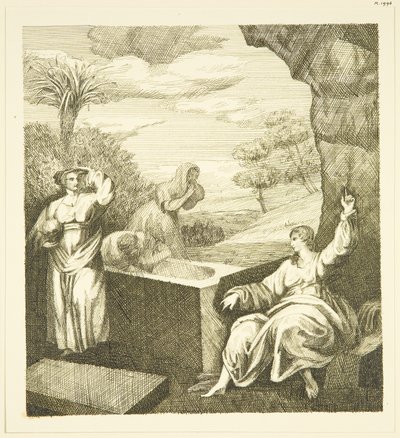 Hogarths Altarbild - Engel am Grab von John Withers