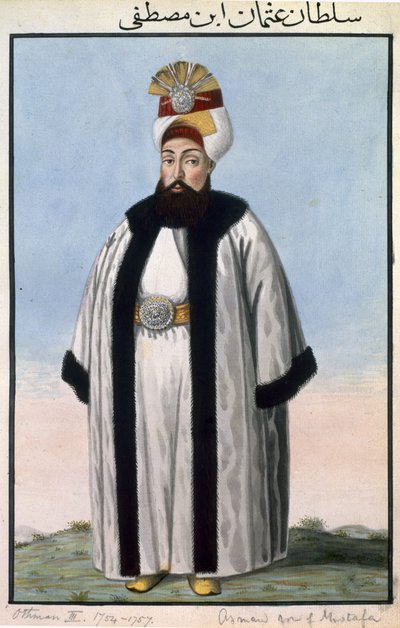 Othman (Osman) III (1699-1757) Sultan 1754-57, aus 