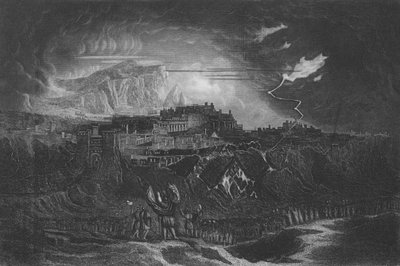 Der Fall der Mauern von Jericho von John after Martin