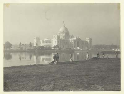 Victoria-Denkmal in Kalkutta, ca. 1910er von Johnston and Hoffmann