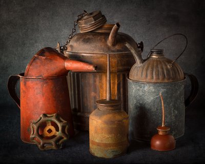 Vintage Ölkanister von Jon  Kinney