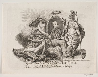 Christian VII. als Kronprinz von Jonas Haas