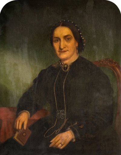 Porträt von Mrs George Haynes, 1850-1900 von Jonathon Pratt