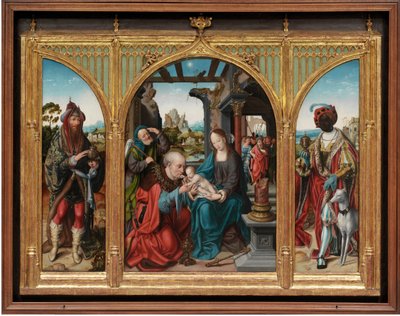 Anbetung der Könige, um 1525 von Joos van Cleve
