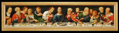 Altarbild der Beweinung Christi von Joos van Cleve